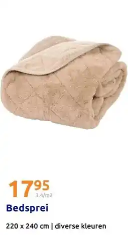 Action Bedsprei aanbieding