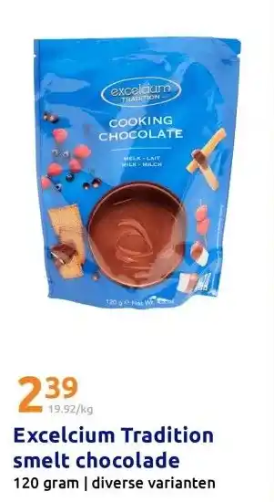 Action Excelcium Tradition smelt chocolade aanbieding