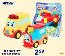 Action Teamsterz Tiny speelgoedauto aanbieding