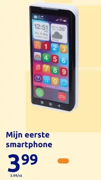 Action Mijn eerste smartphone aanbieding