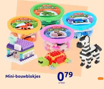 Action Mini-bouwblokjes aanbieding