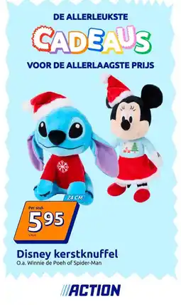 Action Disney kerstknuffel aanbieding