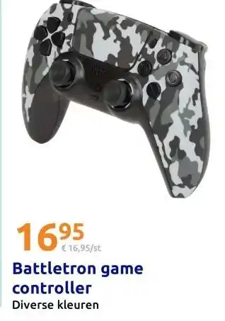 Action Battletron game controller aanbieding