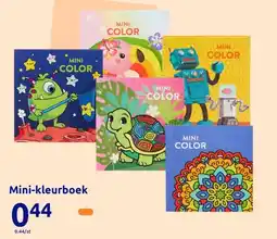 Action Mini-kleurboek aanbieding