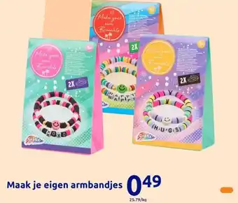 Action Maak je eigen armbandjes aanbieding