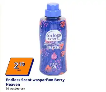 Action Endless Scent wasparfum Berry Heaven aanbieding