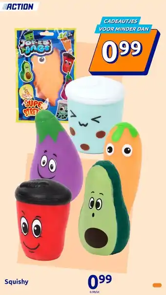 Action Squishy aanbieding