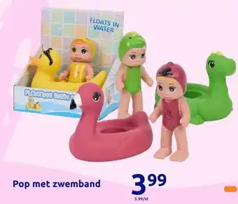 Action Pop met zwemband aanbieding