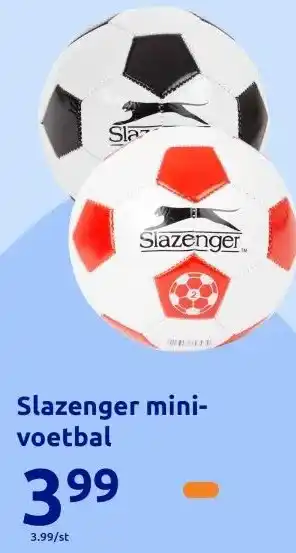 Action Slazenger mini- voetbal aanbieding