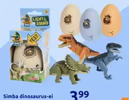Action Simba dinosaurus-ei aanbieding
