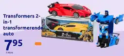 Action Transformers 2- in-1 transformerende auto aanbieding