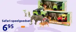 Action Safari-speelgoedset aanbieding
