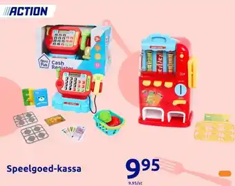 Action Speelgoed-kassa aanbieding