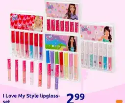Action I Love My Style lipgloss- set aanbieding