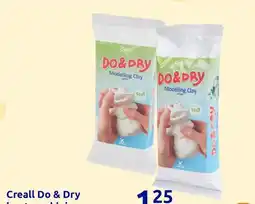 Action Creall Do & Dry boetseerklei aanbieding