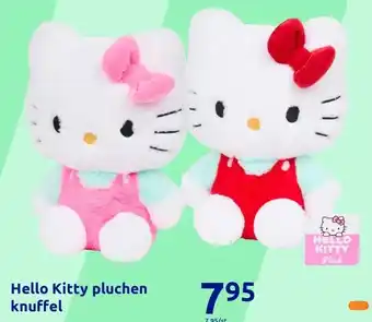 Action Hello Kitty pluchen knuffel aanbieding