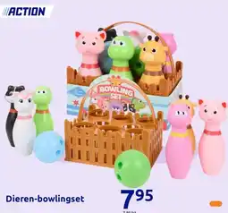 Action Dieren-bowlingset aanbieding