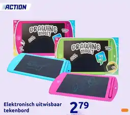 Action Elektronisch uitwisbaar tekenbord aanbieding