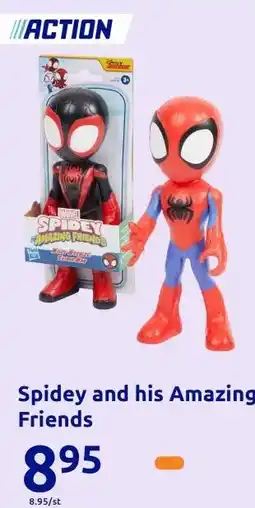 Action Spidey and his Amazing Friends aanbieding