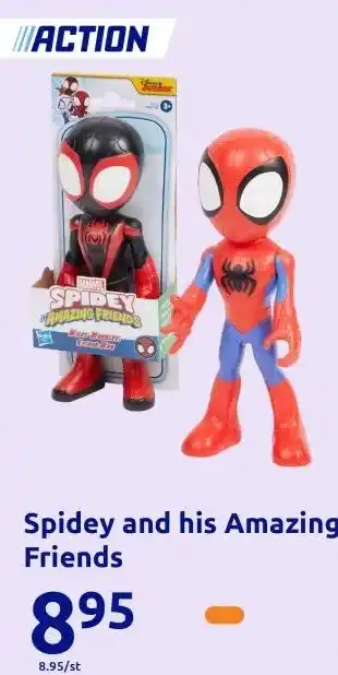 Action Spidey and his Amazing Friends aanbieding