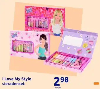 Action I Love My Style sieradenset aanbieding