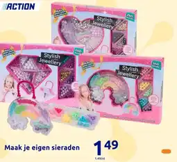 Action Maak je eigen sieraden aanbieding