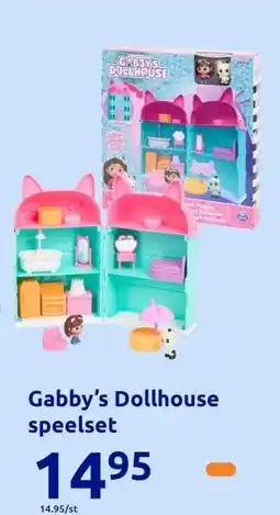 Action Gabby's Dollhouse speelset aanbieding