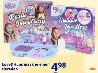 Action Love&Hugs maak je eigen sieraden aanbieding