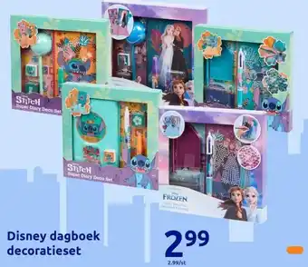 Action Disney dagboek decoratieset aanbieding