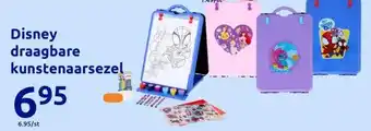 Action Disney draagbare kunstenaarsezel aanbieding