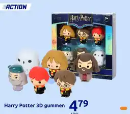 Action Harry Potter 3D gummen aanbieding