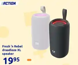 Action Fresh 'n Rebel draadloze XL speaker aanbieding