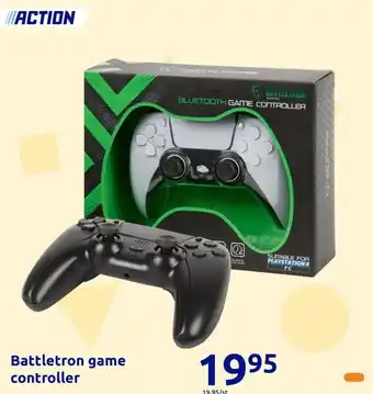 Action Battletron game controller aanbieding