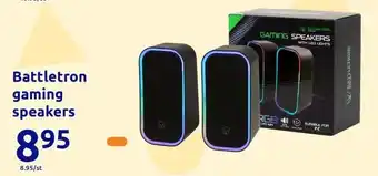 Action Battletron gaming speakers aanbieding