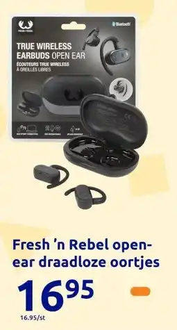 Action Fresh 'n Rebel open- ear draadloze oortjes aanbieding