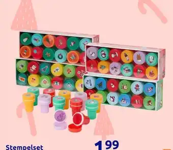 Action Stempelset aanbieding