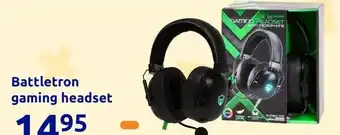 Action Battletron gaming headset aanbieding