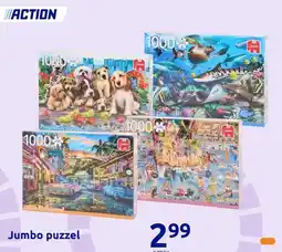 Action Jumbo puzzel aanbieding