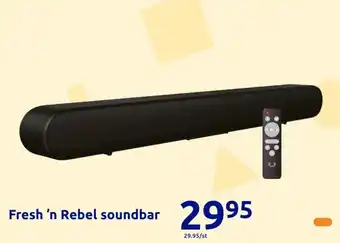 Action Fresh 'n Rebel soundbar aanbieding