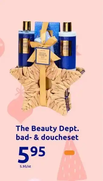Action The Beauty Dept. bad- & doucheset aanbieding