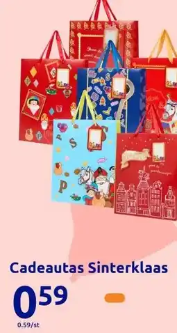 Action Cadeautas Sinterklaas aanbieding
