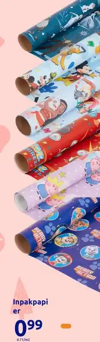 Action Inpakpapi er aanbieding