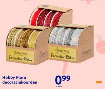 Action Hobby Flora decoratiekoorden aanbieding