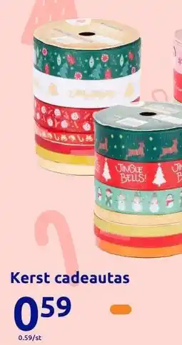 Action Kerst cadeautas aanbieding