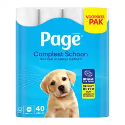 Joybuy PAGE toiletpapier - Compleet Schoon wc papier - 40 rollen aanbieding