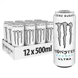 Joybuy Monster Energy Ultra White Zero Sugar 12x500ml aanbieding