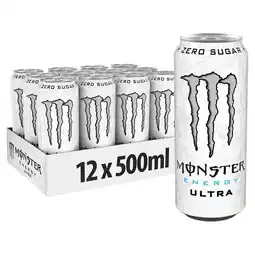 Joybuy Monster Energy Ultra White Zero Sugar 12x500ml aanbieding