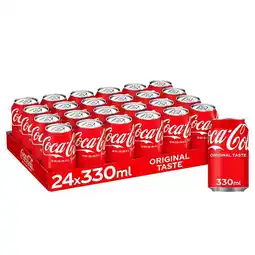 Joybuy Coca-Cola Original Taste Regular 24 x 330ml aanbieding