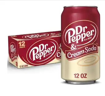 Joybuy Dr Pepper Roomijs Sodawater USA 12x355ml aanbieding