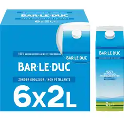 Joybuy Bar Le Duc Mineral Water 6X2L aanbieding